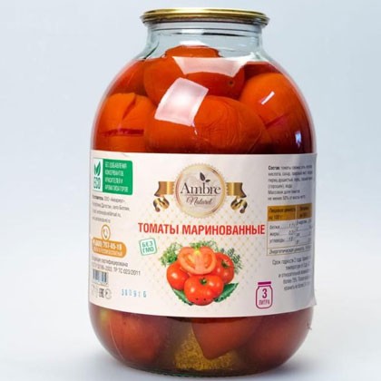 Pickled tomatoes 